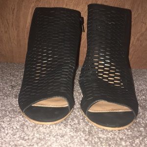 Steve Madden Faux Suede Heel